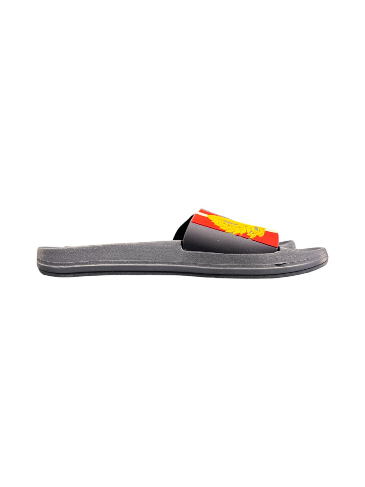 Polo Slide Crest Logo Pool Navy